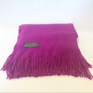 ECHO Super Soft Purple Scarf